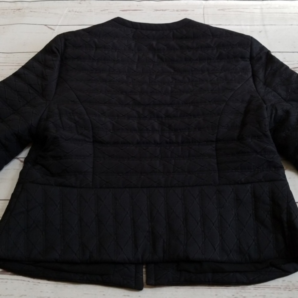 NWT Open Front Textured Jacket - Picture 5 of 8